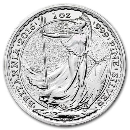2016 Royal Mint 1oz Silver Royal Mint Britannia