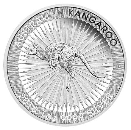 2016 Silver 1oz Australian Kangaroo from the Perth Mint