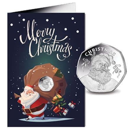 2017 Gibraltar Christmas 50p (fifty pence)
