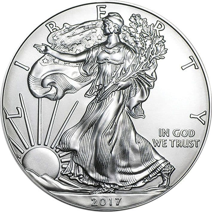 2017 US 1oz Silver Eagle Coin