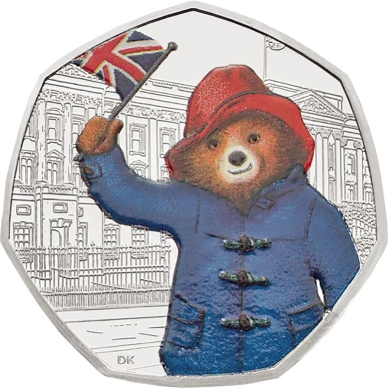 2018 Paddington Buckingham Palace 50p Silver Proof
