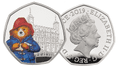 2019 Paddington Bear Silver Proof 50p - At the Tower