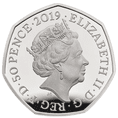 2019 Paddington Bear Silver Proof 50p - At the Tower