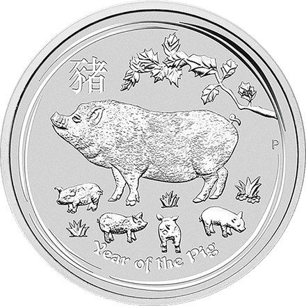 2019 Silver 1oz Perth Mint year of the Pig