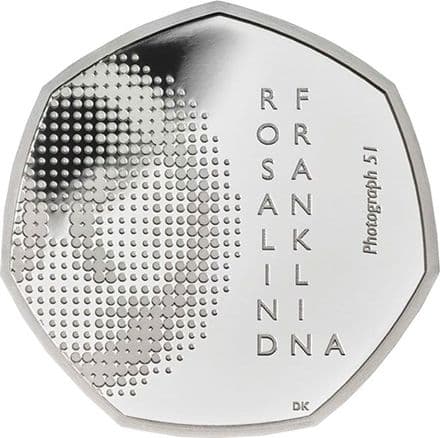 2020 Rosalind Franklin Silver Proof 50p