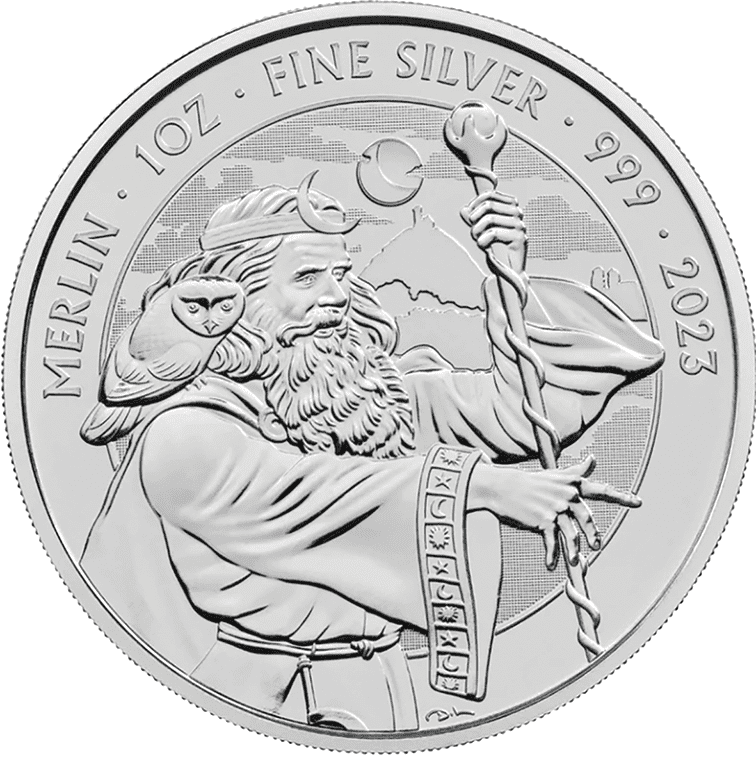 2023 Merlin 1 oz Silver Bullion Coin