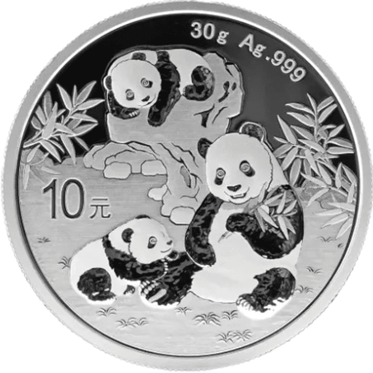2025 Silver Panda Coin 10 Yuan