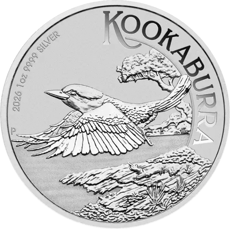2026 1oz Silver kookaburra from the Perth Mint