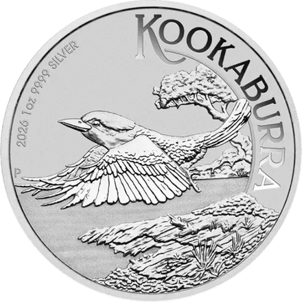 2026 1oz Silver kookaburra from the Perth Mint