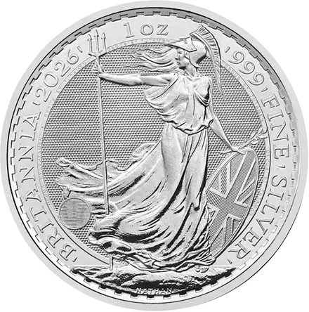2026 Royal Mint 1oz Silver Britannia