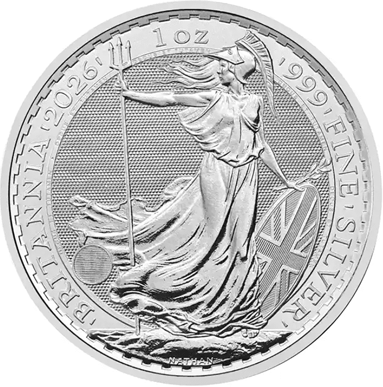 2026 Royal Mint 1oz Silver Britannia