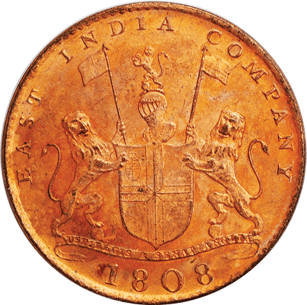 Admiral Gardners 1809 Shipwreck 10 Cash coin