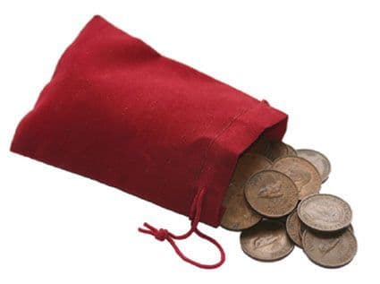 Bag of 20 Great British Farthings