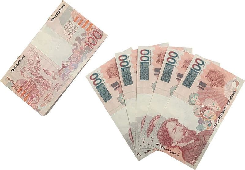 Belgium 100 Francs Banknote