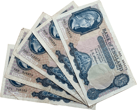 Blue Britannia Five Pound