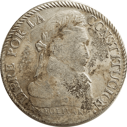 Bolivia 1830's 8 Soles