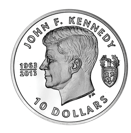 British Virgin Island Kennedy Ten Dollar 2013