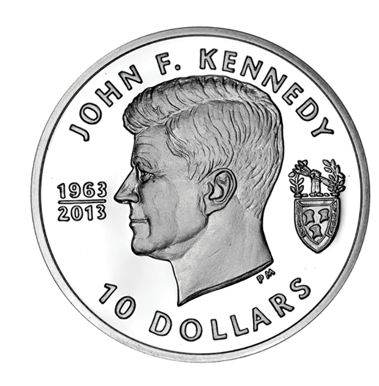 British Virgin Island Kennedy Ten Dollar 2013