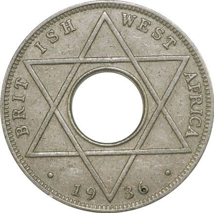 British West Africa 1/10th Penny of Edward VIII 1936