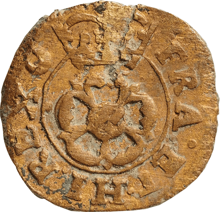 Charles I Rose Farthing 1660-1685