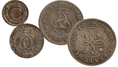 Charles II Silver Maundy Set Dated 1660-1685