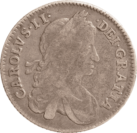 Charles II Silver Shilling 1660-1685