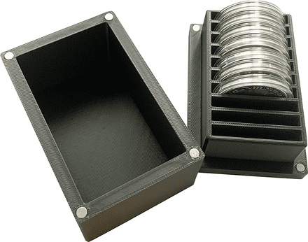 Coin storage Boxes (holds 10 coins)