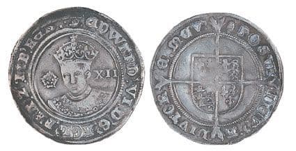 Edward VI Shilling 1547-1553