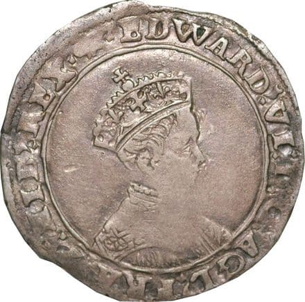 Edward VI Shilling 1547-1553 Portrait Type