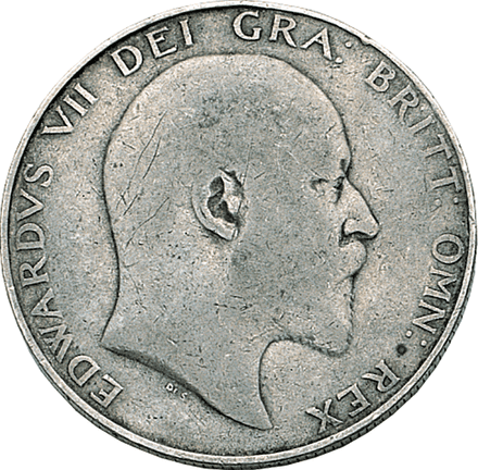 Edward VII 1902-10 Silver Halfcrown