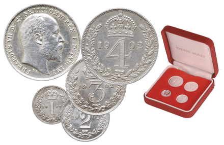 Edward VII Maundy Set 1902-10
