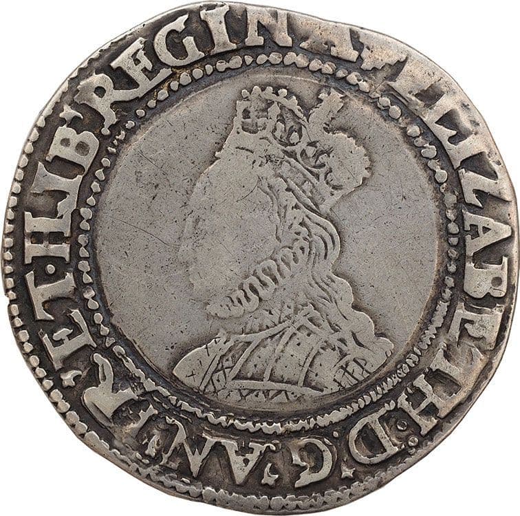 Elizabeth I Shilling 1558-1603 in Fine Condition