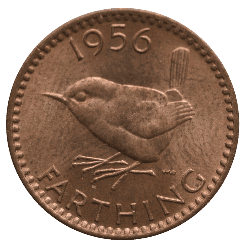 Elizabeth II 1956 Farthing