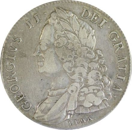 George II Silver Crown