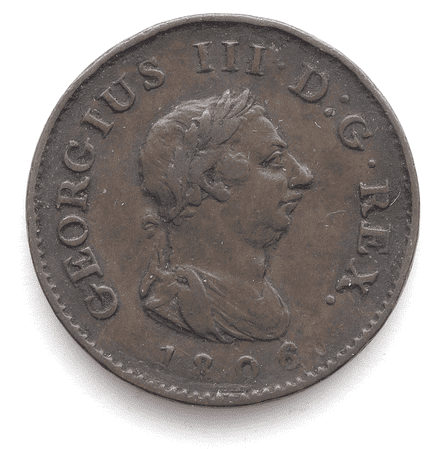 George III 1806/7 Farthing