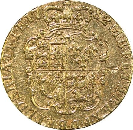 George III Gold Shield Guinea 1763-1786