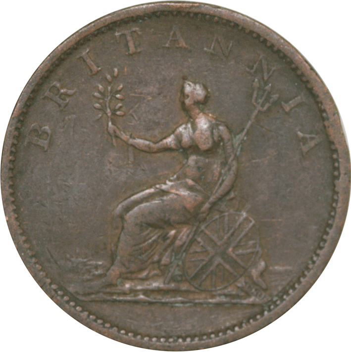 George III Halfpenny 1806-1807