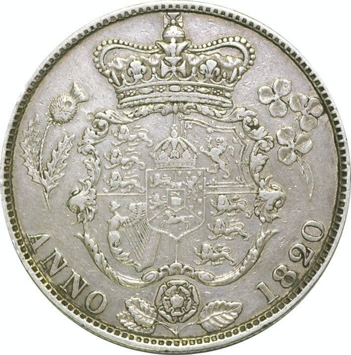 George IV Halfcrown 1820-1829