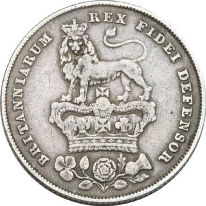 George IV Silver Sixpence 1820-30
