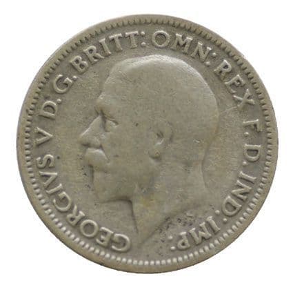 George V Sixpence 1910-1936