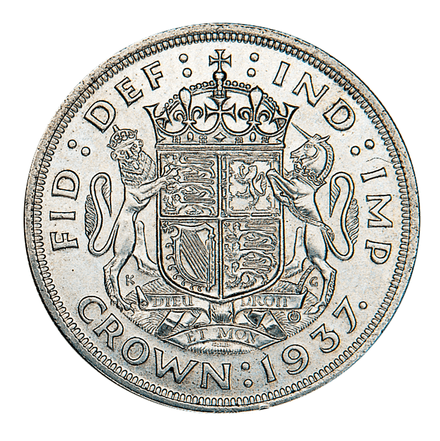 George VI 1937 Silver Crown