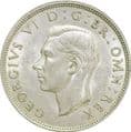 George VI Silver Halfcrown 1937 -1946