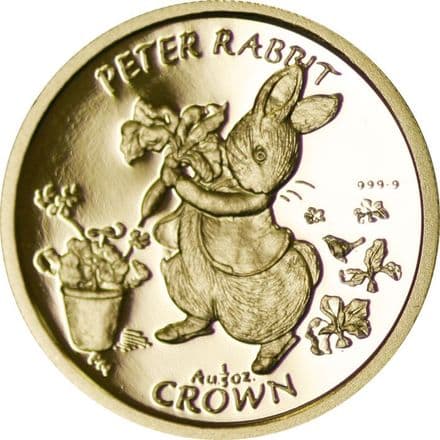 Gibraltar 2003 1/5th Peter Rabbit Proof Gold