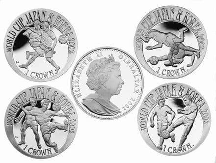 Gibraltar Football Coin Set