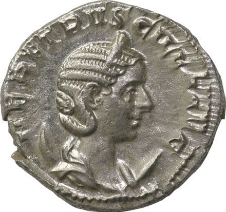 Herennia Etruscilla Silver Antoninianus
