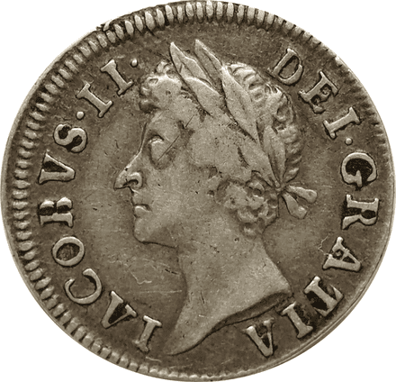 James II Silver Twopence 1685-1688