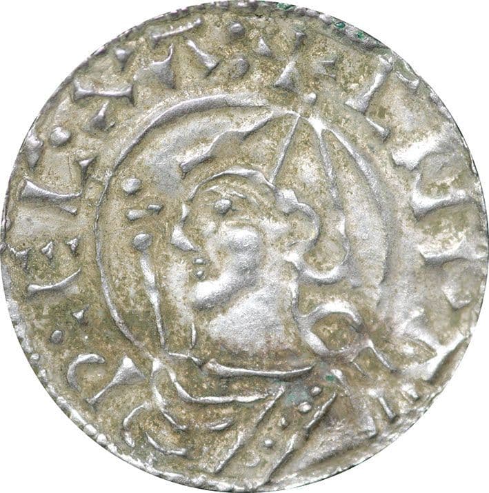 King Canute (Cnut) Silver Penny 1016- 1035