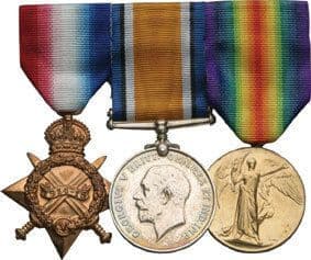 Pip Squeak & Wilfred WWI Medal Set