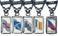 Silver 1 Gram Bars and Mount for the Home Nations