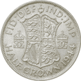 Silver Halfcrowns of George VI 1937-1946 x 3 Different